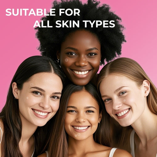 SAISZE Hydrocolloid Acne Patches, Invisible & Fast-Absorbing (2 Sizes,